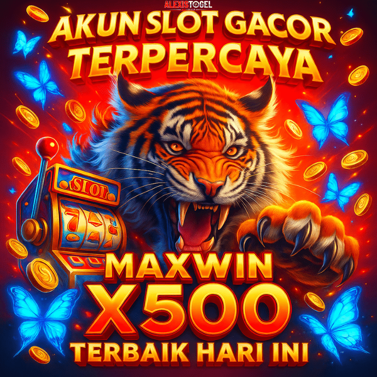 ALEXISTOGEL: Akun Slot Gacor Terpercaya Maxwin x500 Terbaik Hari Ini image 1